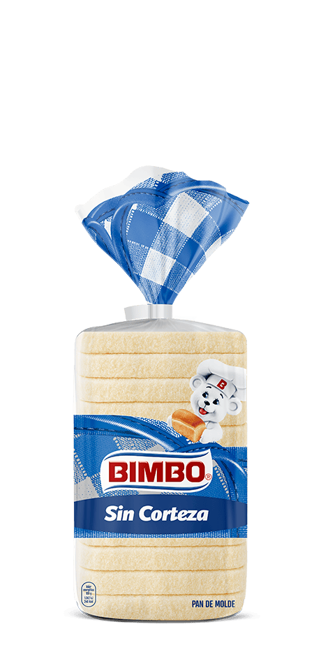 Pan de molde Bimbo® sin corteza