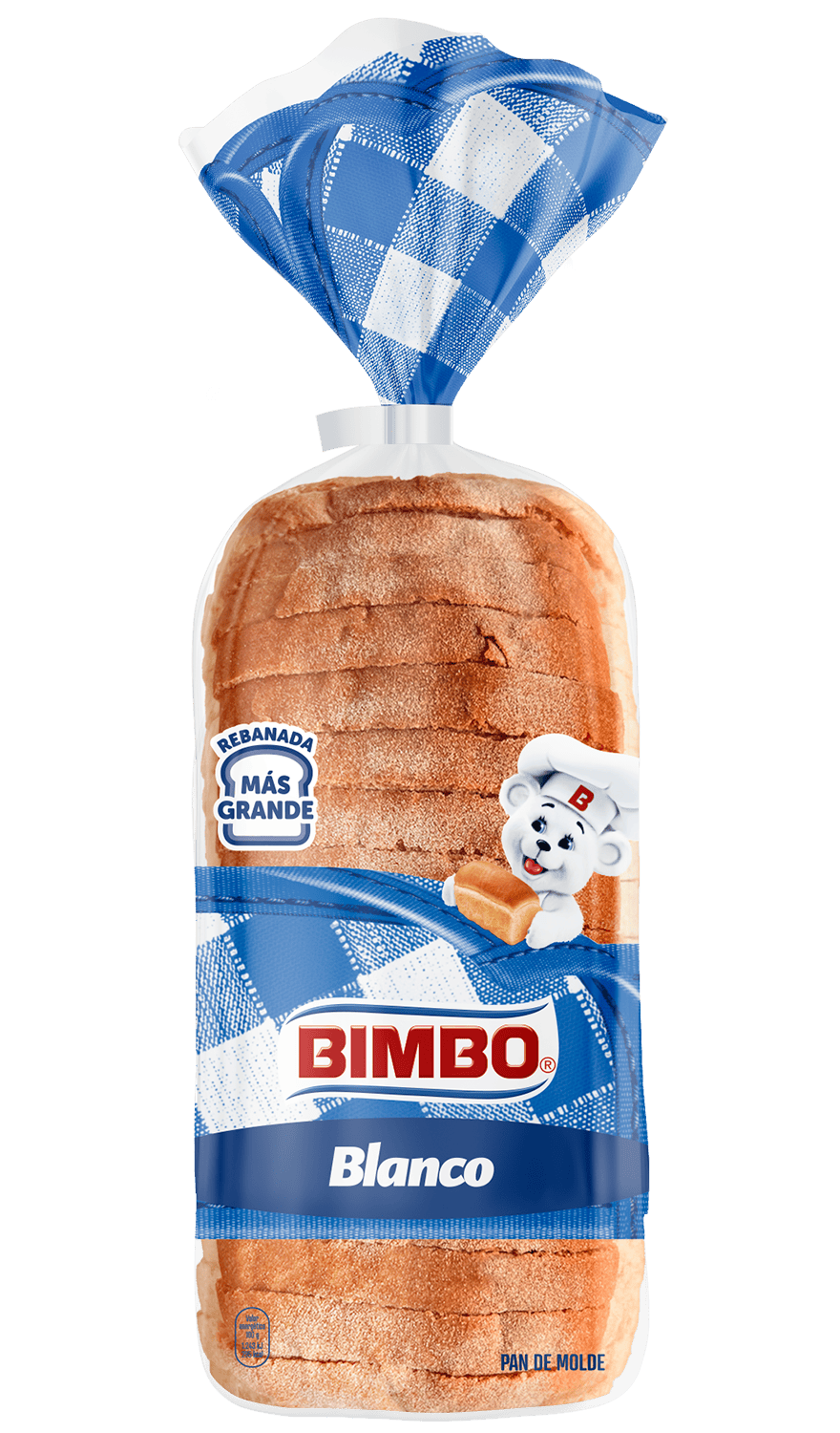 Pan de molde Bimbo® blanco con corteza