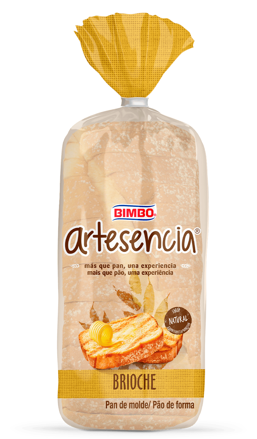 Pan de molde Bimbo® Artesencia® Brioche
