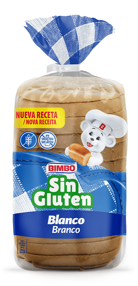Pan de molde Bimbo® Blanco sin gluten