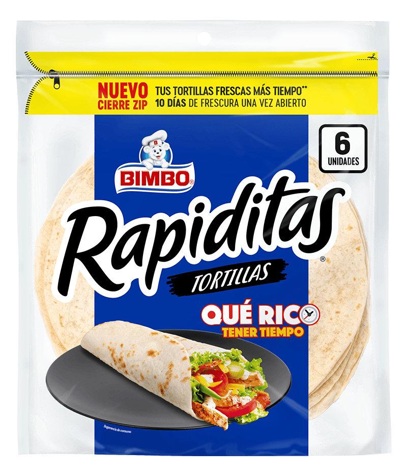 Tortillas Rapiditas® Wraps